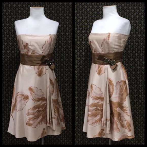 2004 Anthro "Watercolor Silk Dress" by Odille - Picture 5 of 11